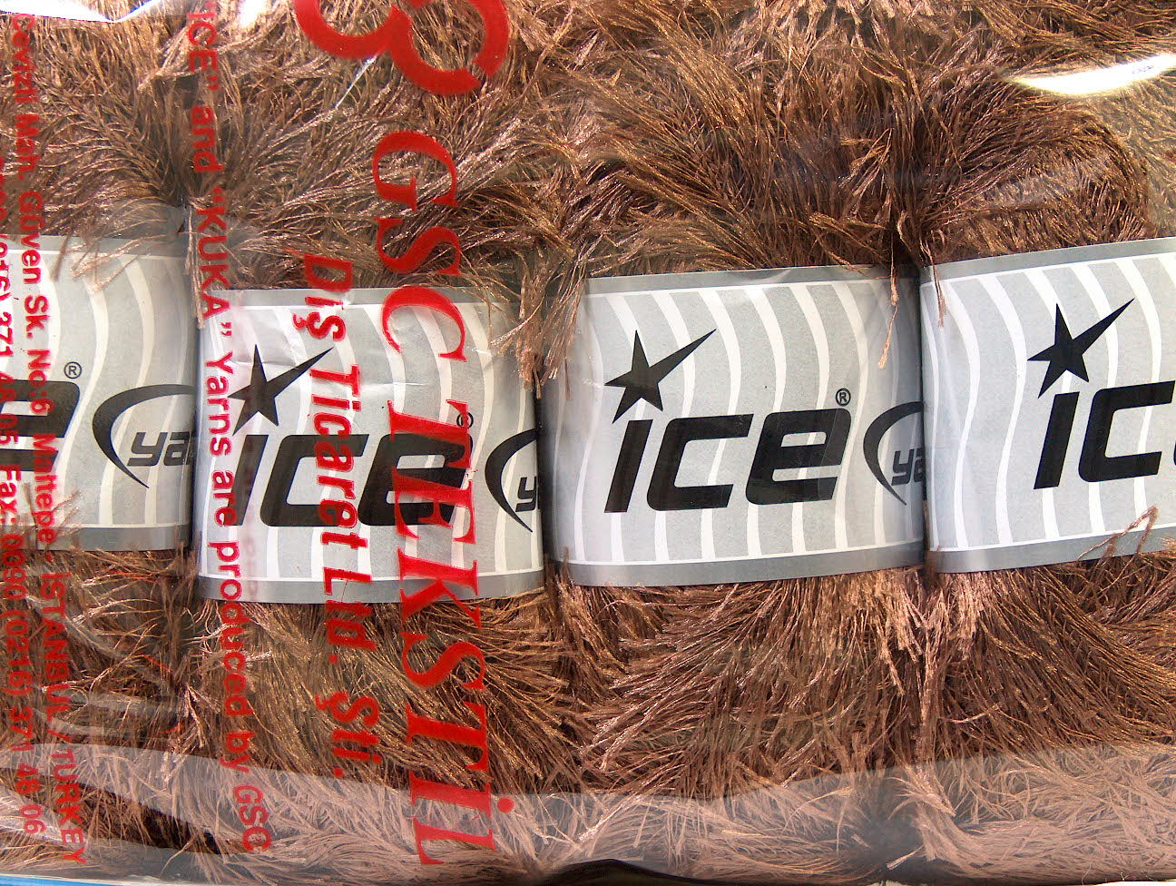 Eyelash 100gr Dark Brown Sku:fnt2-22708