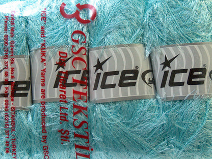 Eyelash 100gr Light Turquoise Sku:fnt2-22731