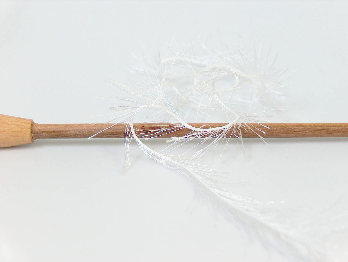 Ice Yarns Eyelash – Optical White 3 – 100% Polyester