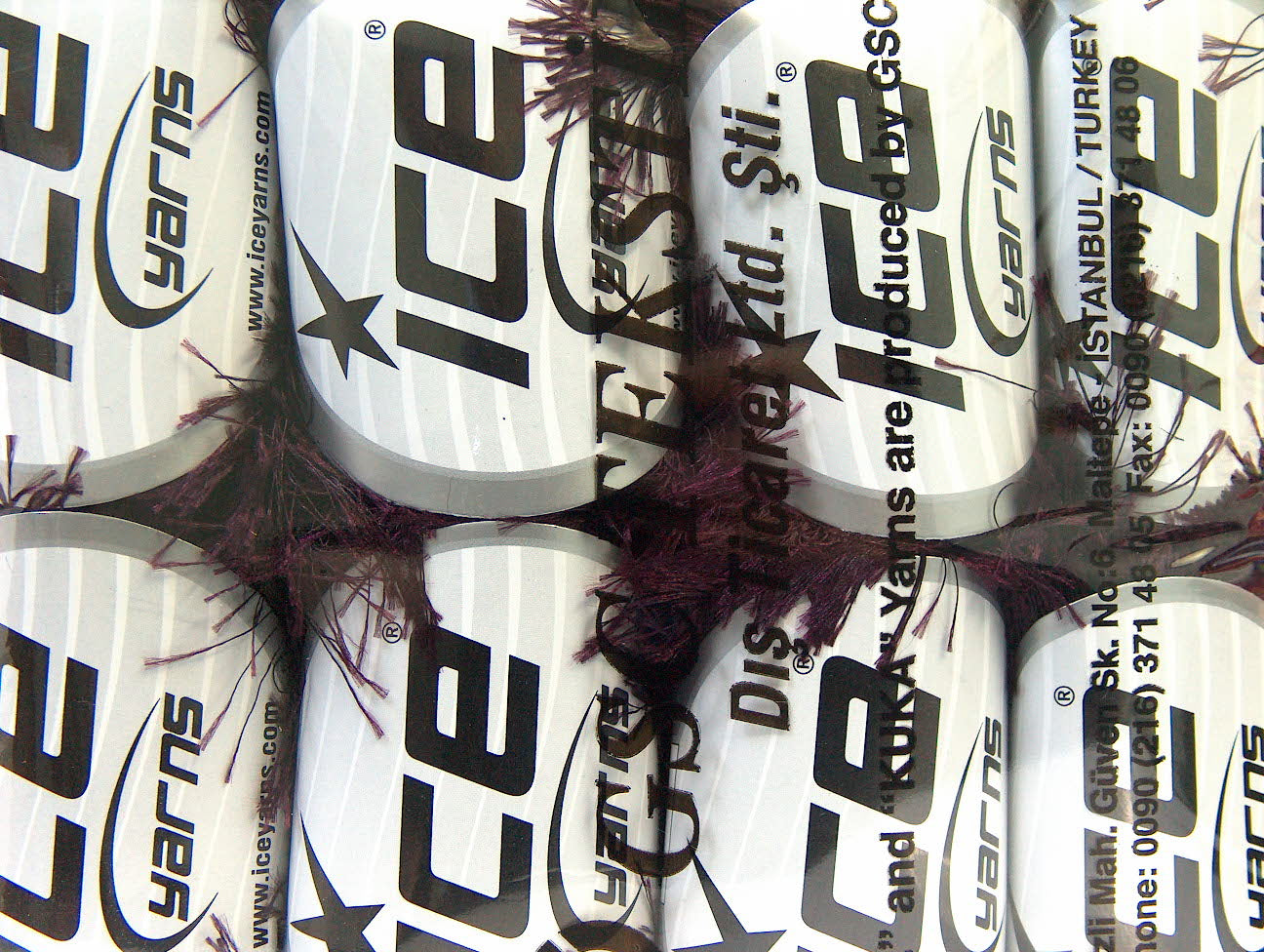 Eyelash Dark Maroon