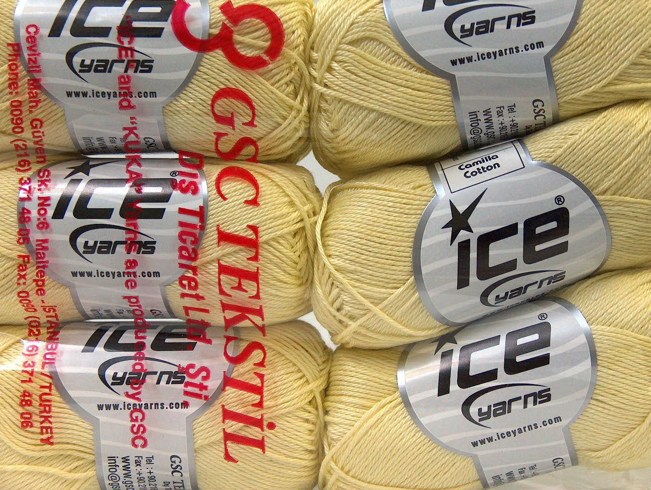 Camilla Cotton Light Yellow