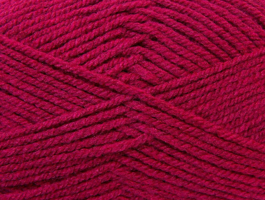 Favorite Dark Pink Worsted Sku:fnt2-23731