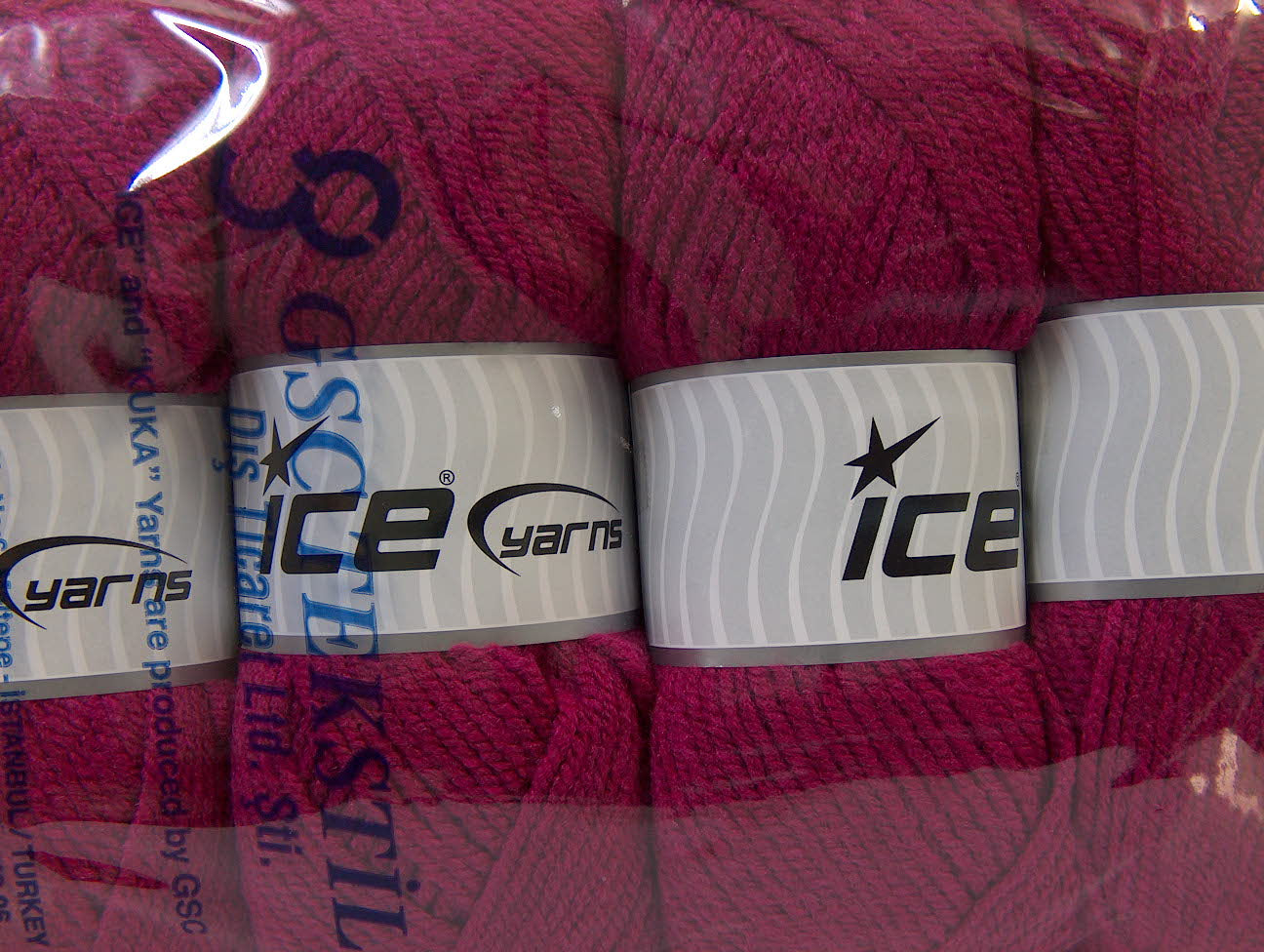 Favorite Dark Pink Worsted Sku:fnt2-23731