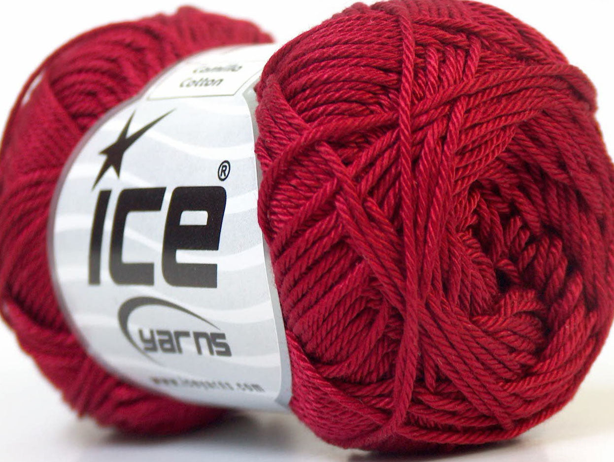 Camilla Cotton Burgundy