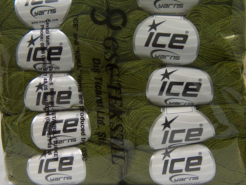 Etamin Dark Olive Green Sku:fnt2-24602
