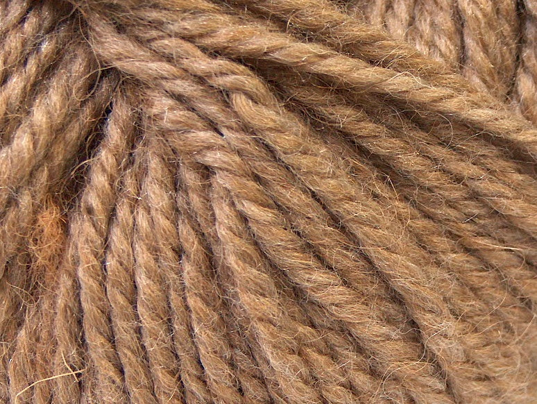 Alpaca Bulky Camel Brown fnt2-25396