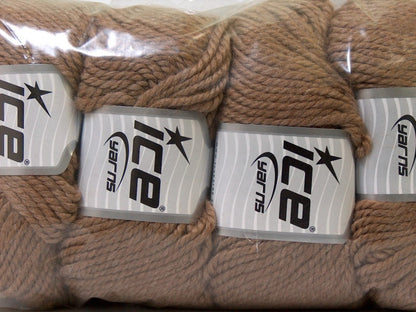 Alpaca Bulky Camel Brown fnt2-25396