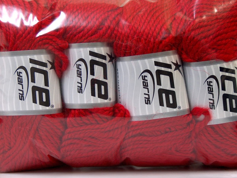 Alpaca Bulky Red fnt2-25411