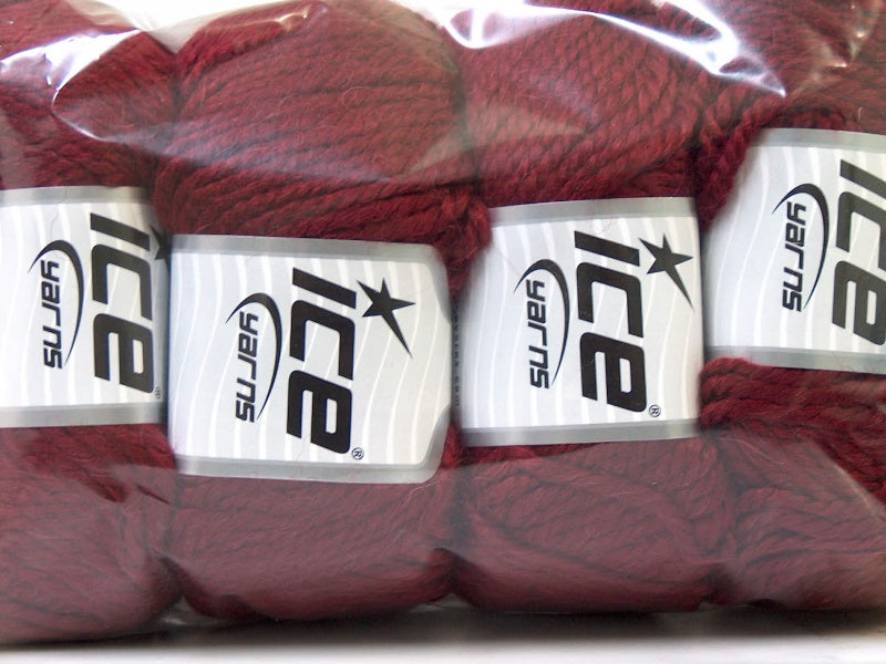 Alpaca Bulky Burgundy Sku:fnt2-25413