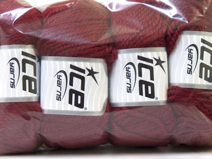 Alpaca Bulky Burgundy Sku:fnt2-25413
