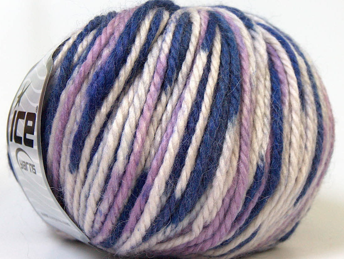 Alpaca Bulky Magic Purple, Lilac, White Sku:fnt2-25416