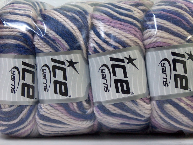 Alpaca Bulky Magic Purple, Lilac, White Sku:fnt2-25416