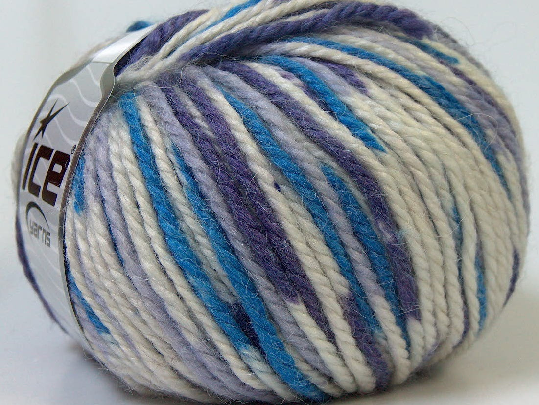 Alpaca Bulky Magic Purple, Blue, White Sku:fnt2-25420