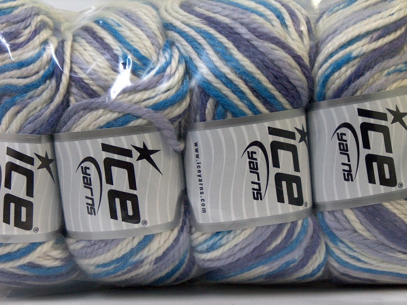 Alpaca Bulky Magic Purple, Blue, White Sku:fnt2-25420