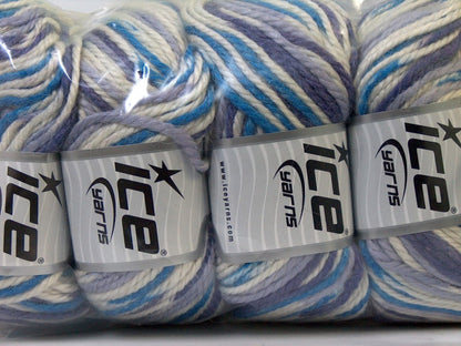 Alpaca Bulky Magic Purple, Blue, White Sku:fnt2-25420