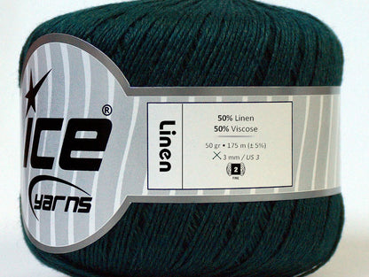 Linen Dark Green Sku:fnt2-27269