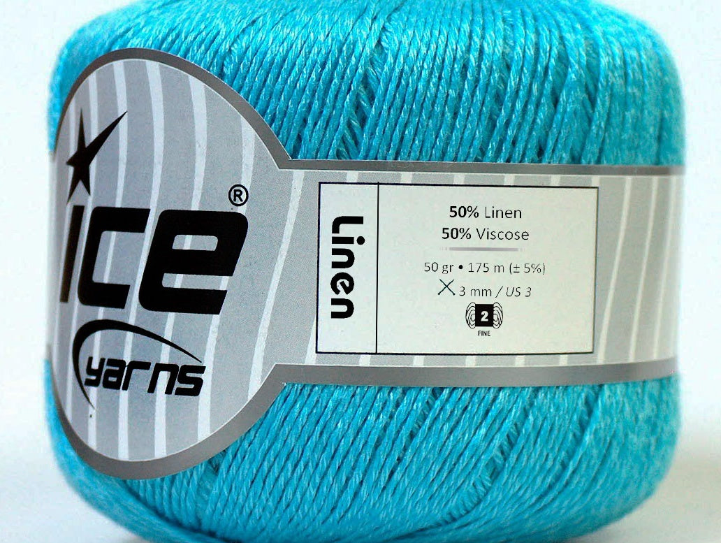 Linen Light Turquoise Sku:fnt2-27270