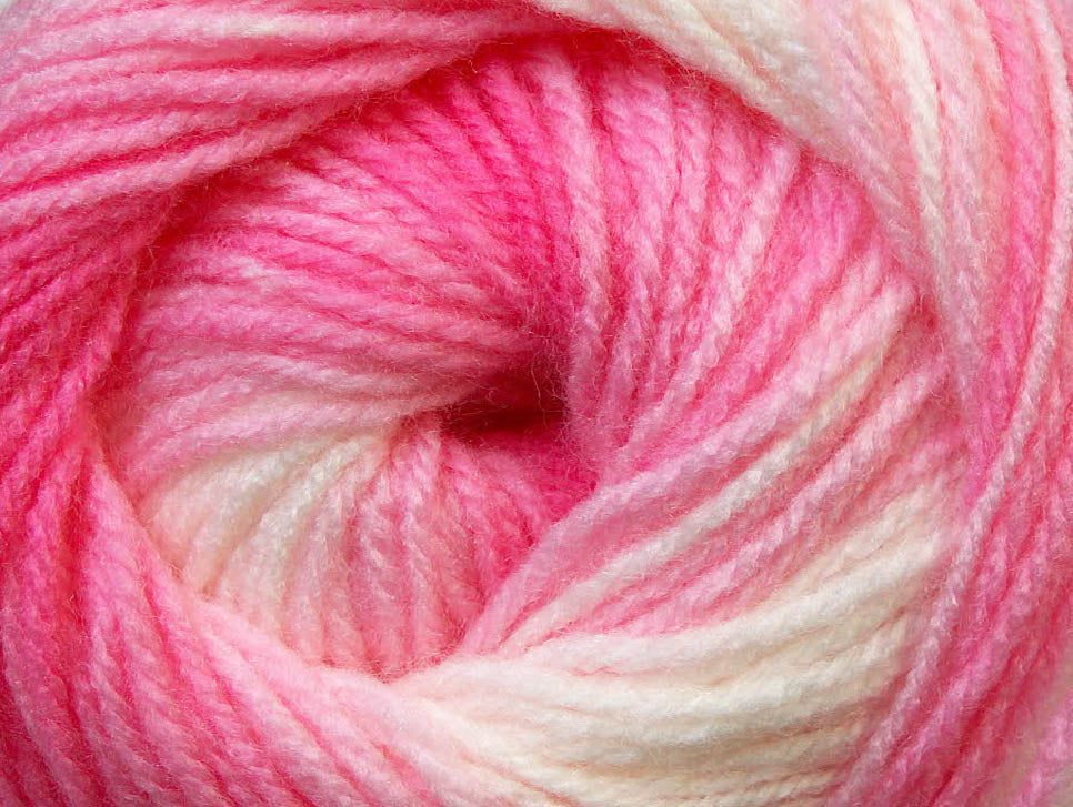 Baby Batik Pink Shades, White Sku:fnt2-29602