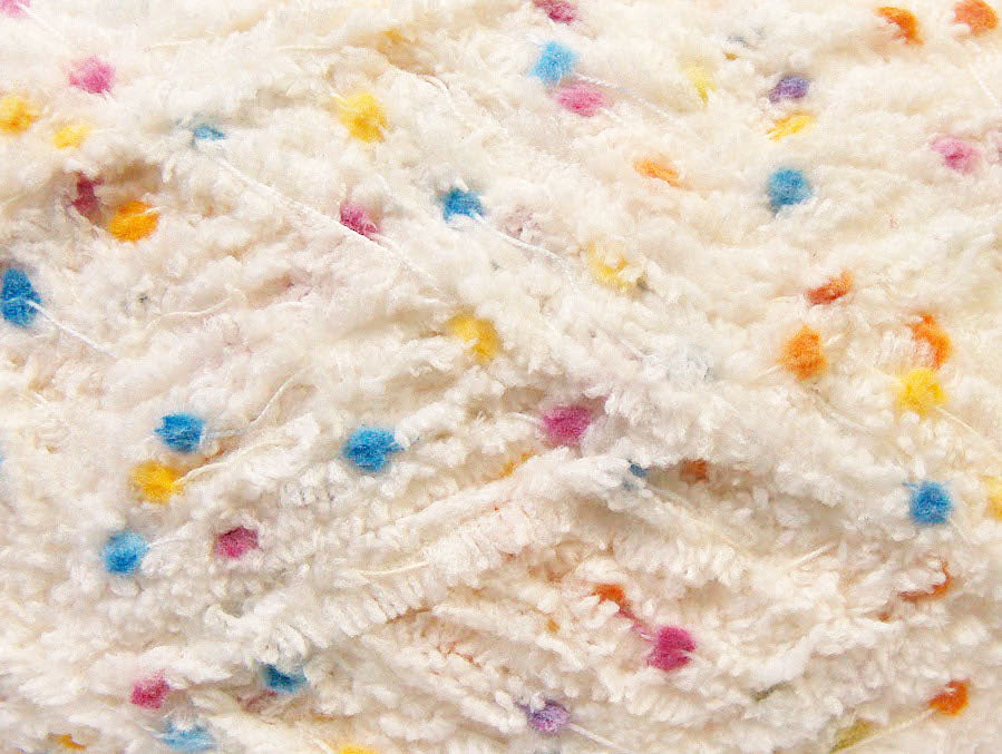 Puffy PomPom Cream Sku:fnt2-32478