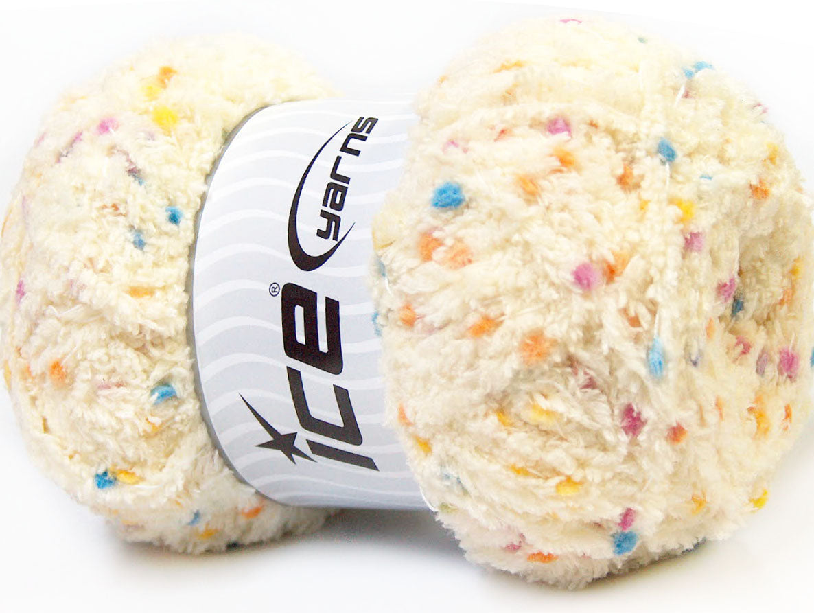 Puffy PomPom Light Yellow Sku:fnt2-32479