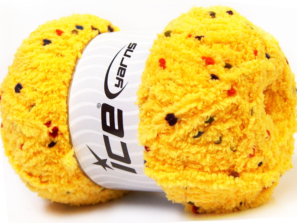Puffy PomPom Dark Yellow Sku:fnt2-32480