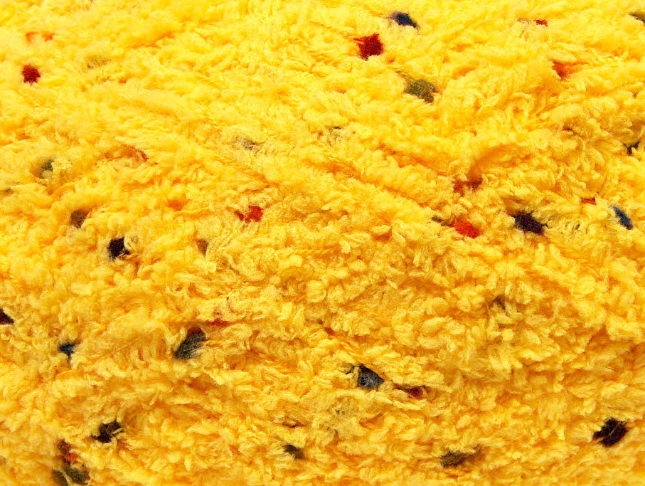 Puffy PomPom Dark Yellow Sku:fnt2-32480