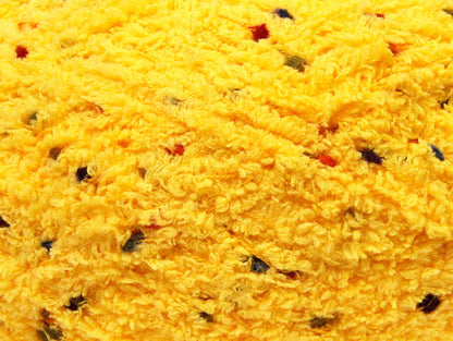 Puffy PomPom Dark Yellow Sku:fnt2-32480