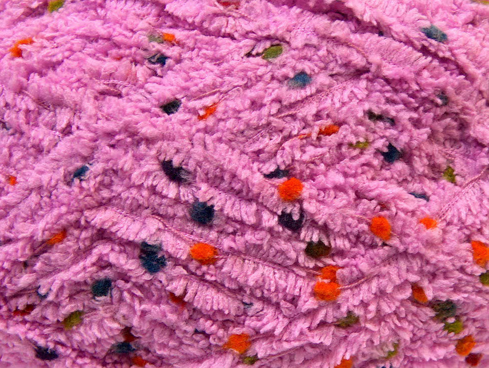 Ice Yarns Puffy PomPom – Orchid – 85% MicroFiber, 15% Polyamide