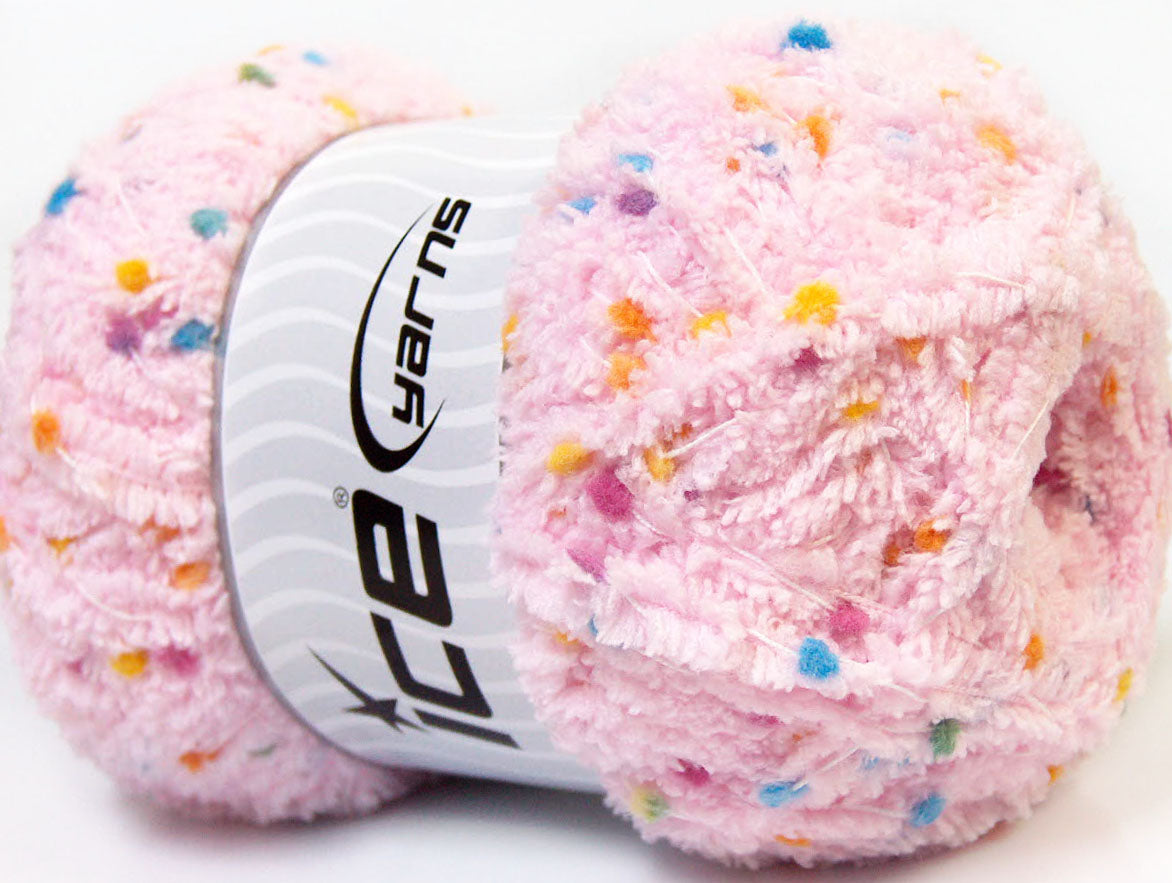 Puffy PomPom Light Pink Sku:fnt2-32484