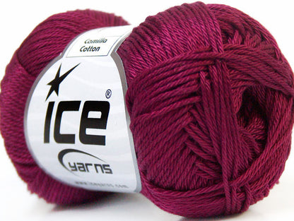 Camilla Cotton Dark Fuchsia