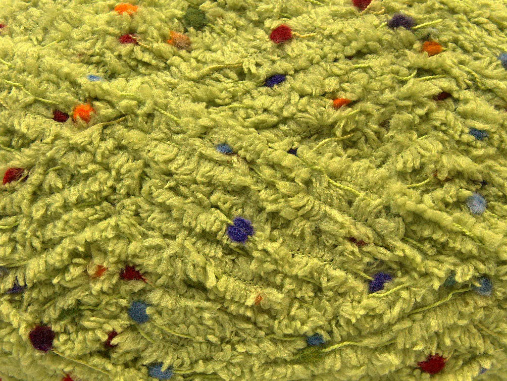 Puffy PomPom Light Green Sku:fnt2-32726
