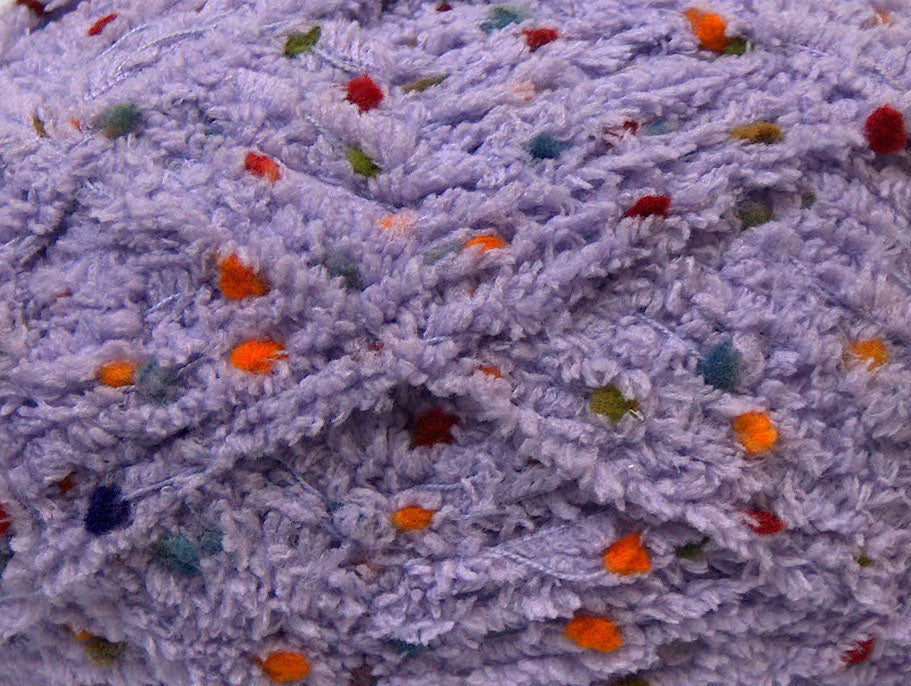 Puffy PomPom Lilac Sku:fnt2-32848
