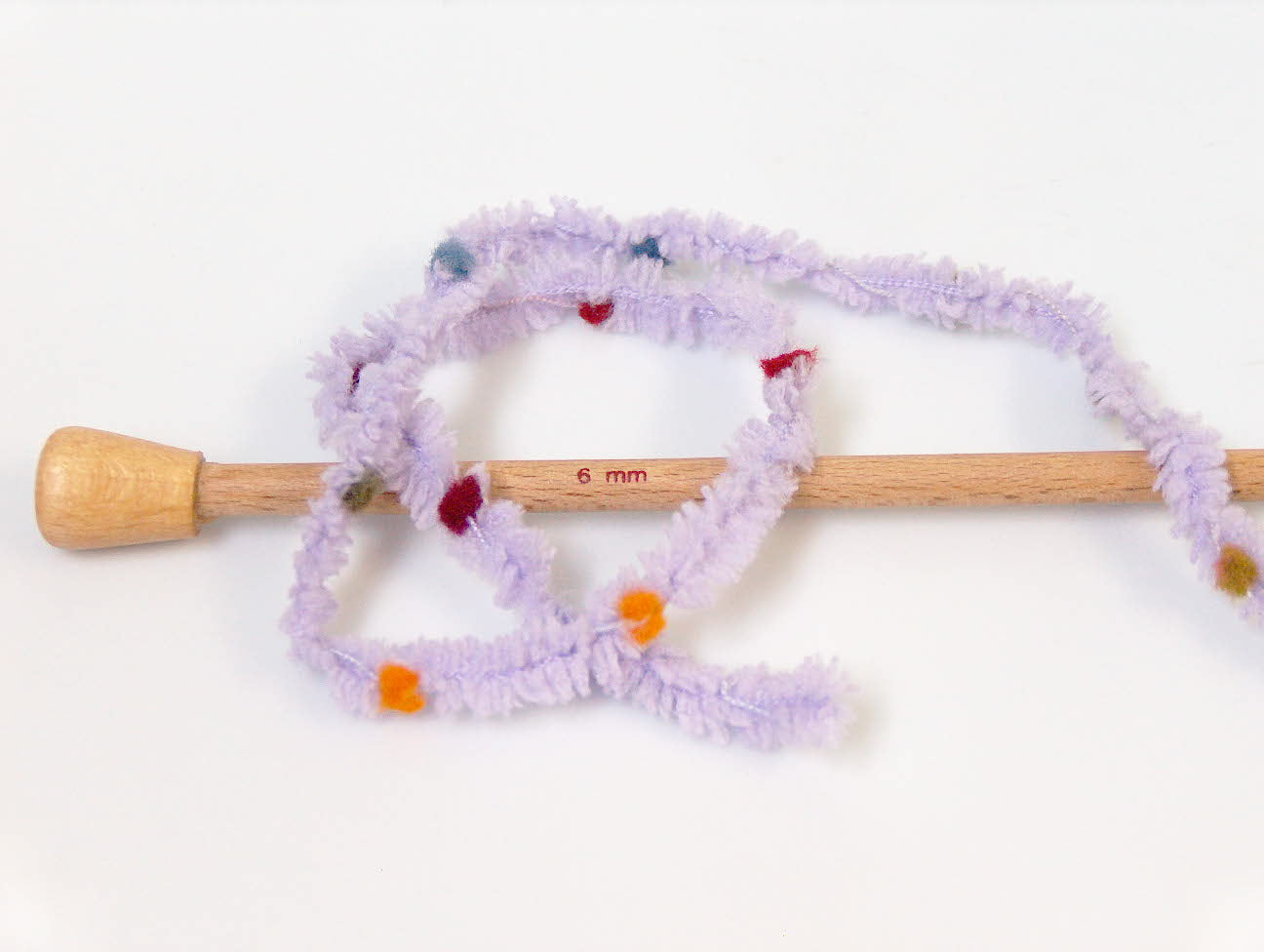 Puffy PomPom Lilac Sku:fnt2-32848