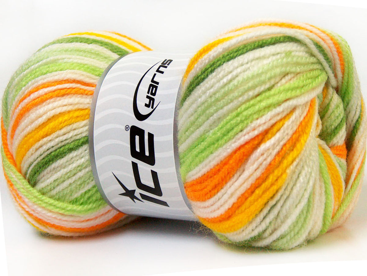 GumBall Green Shades, Orange, Yellow, White fnt2-33398