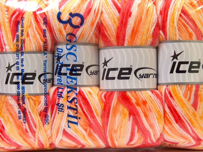 Candy Baby Red, Orange, Yellow, White Sku:fnt2-33688