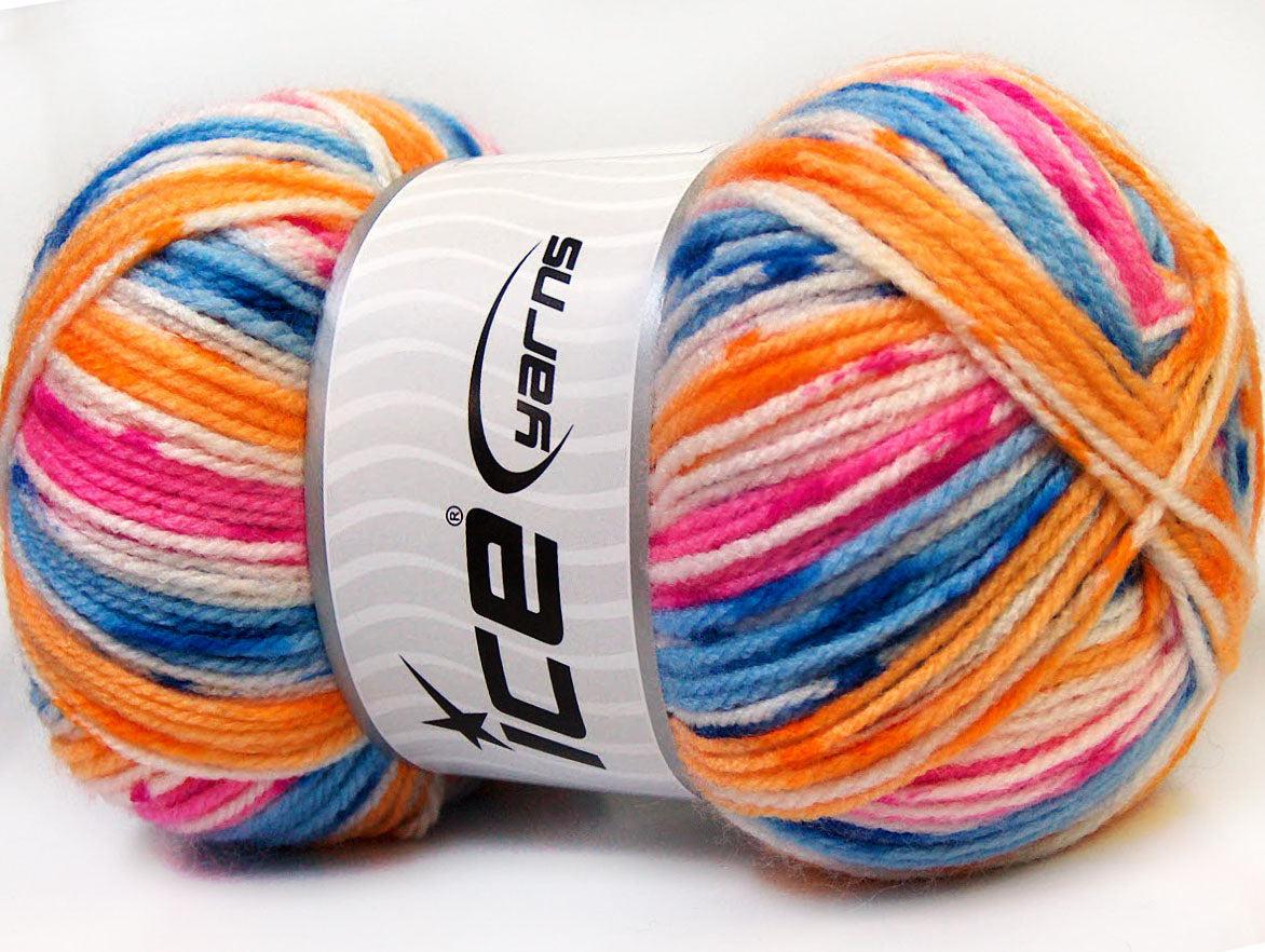 Candy Baby Blue, Pink, Orange, White Sku:fnt2-33692