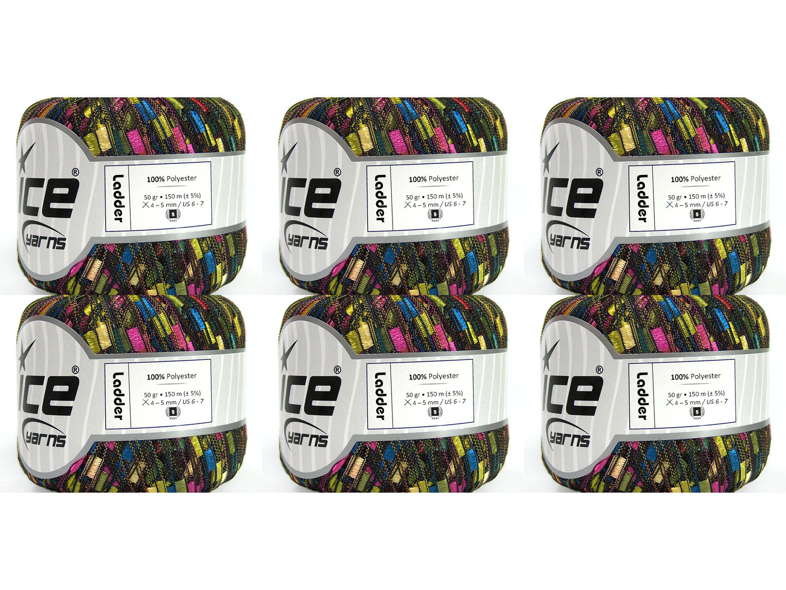 Ladder Blue, Green, Yellow, Pink Trellis Sku:fnt2-34032