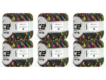 Ladder Blue, Green, Yellow, Pink Trellis Sku:fnt2-34032
