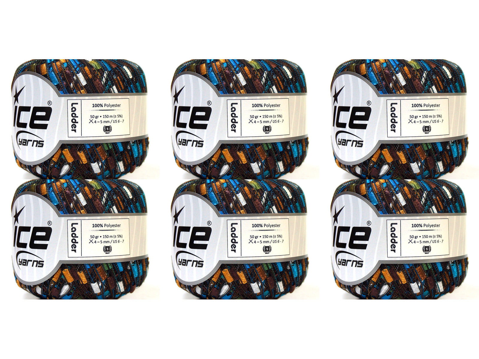 Ladder Blue, Green, Brown, Gold Trellis Sku:fnt2-34131