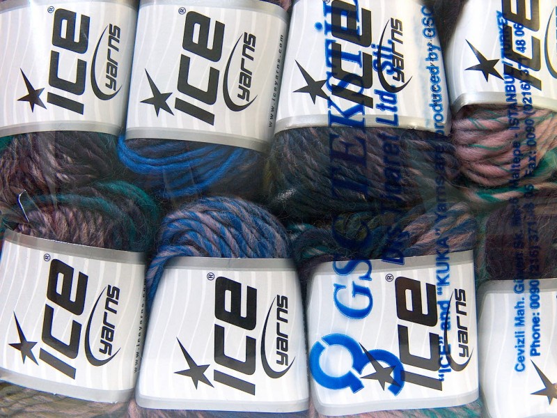 Vivid Wool Light Pink, Black, Green, Blue, Purple Sku:fnt2-34607