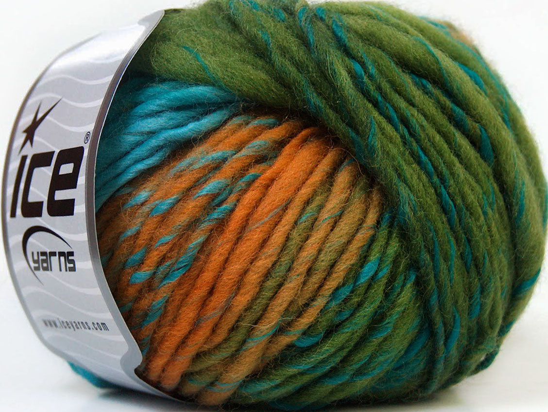 Vivid Wool Green, Turquoise, Gold, Navy, Purple Sku:fnt2-34608