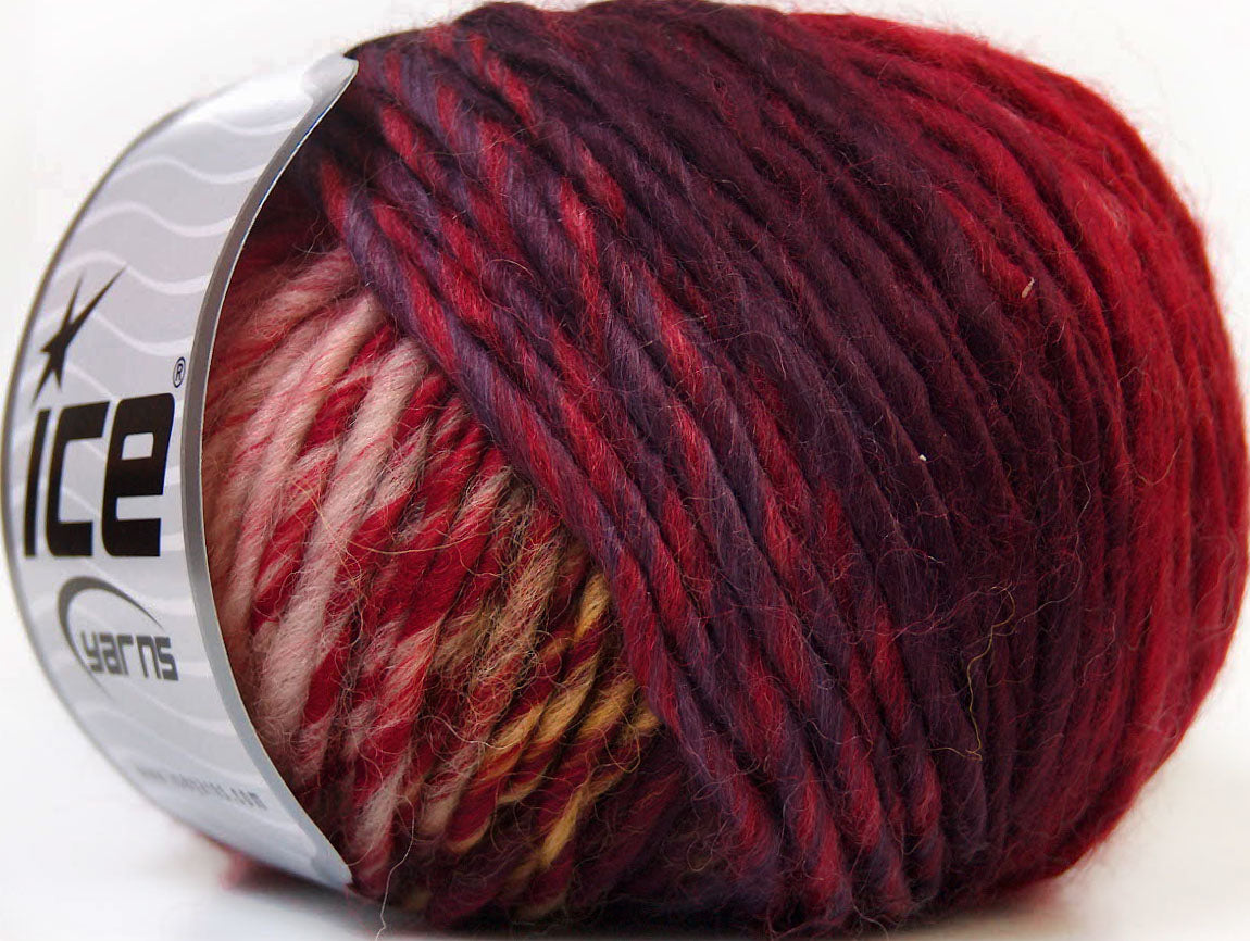 Vivid Wool Lilac, Green, Red, Salmon, Blue Sku:fnt2-34609
