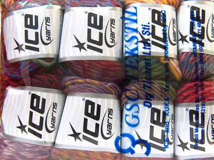 Vivid Wool Lilac, Green, Red, Salmon, Blue Sku:fnt2-34609