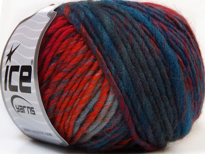 Vivid Wool Orange, Blue Shades, Gold, Green Shades Sku:fnt2-34611