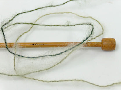 Bermuda Mohair Green Shades, White Sku:fnt2-35066