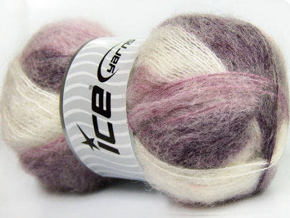 Bermuda Mohair Purple, Lilac, White fnt2-35071