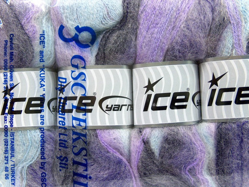 Bermuda Mohair Maroon, Purple, Lilac, Light Blue Sku:fnt2-35072