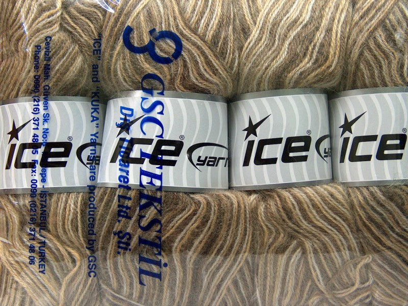 Angora Supreme Color Camel, White Sku:fnt2-35078