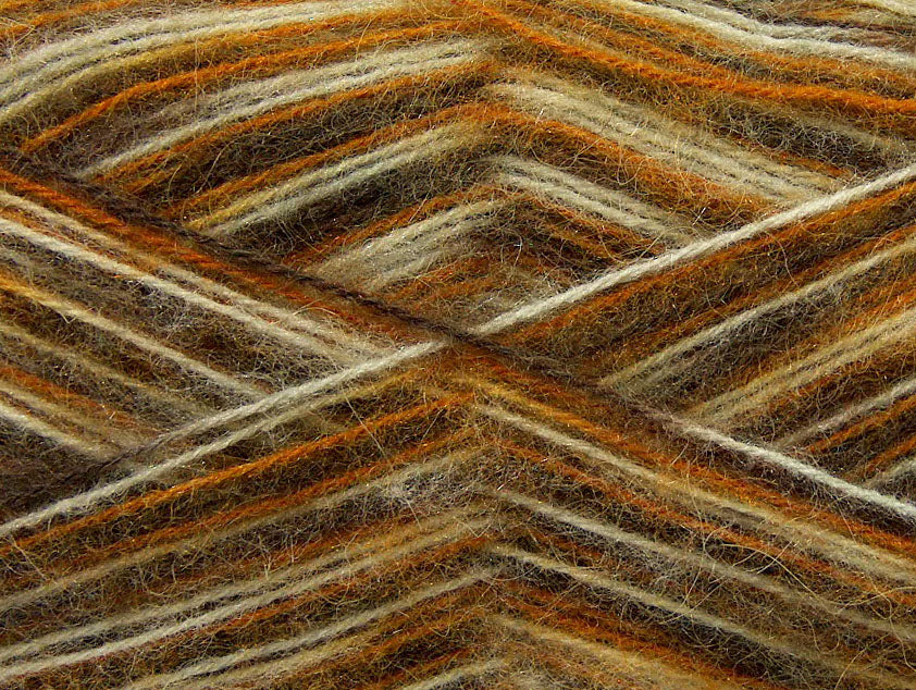 Angora Supreme Color Green, Orange, White Sku:fnt2-35081