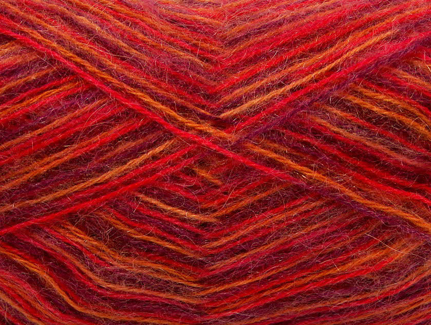 Angora Supreme Color Purple, Red, Orange, Yellow Sku:fnt2-35084